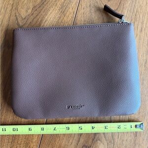 grymttr vegan leather Zip Pouch